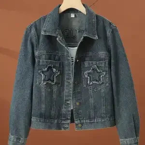 Short Denim Jacket for Women 2025 New Autumn Jacket Outer Slim Casual Women's Top