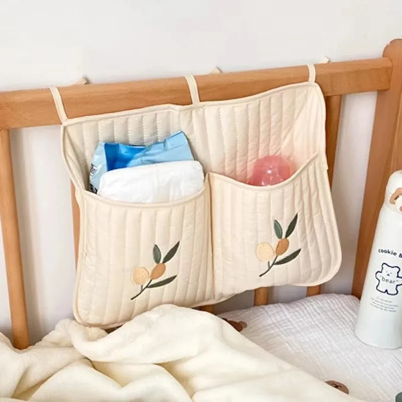 Baby products storage bag  Baby bed stroller hanging storage bag  Multi-functional portable hook-pattern storage bag