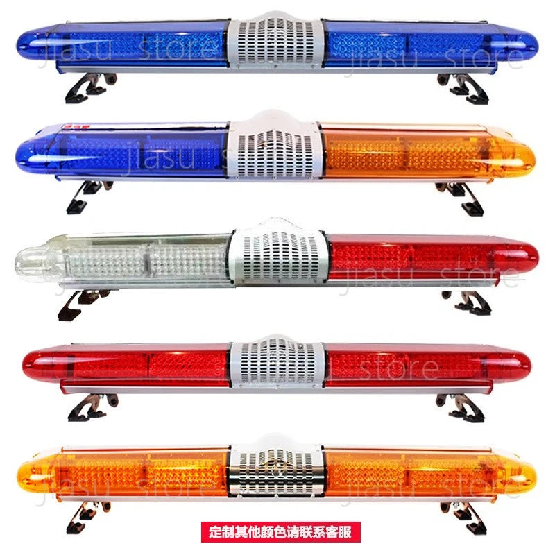 Emergency LED Warning Light Bar, Flashing Beacon for Trailer, Rescue Trucks & Engineering Operations