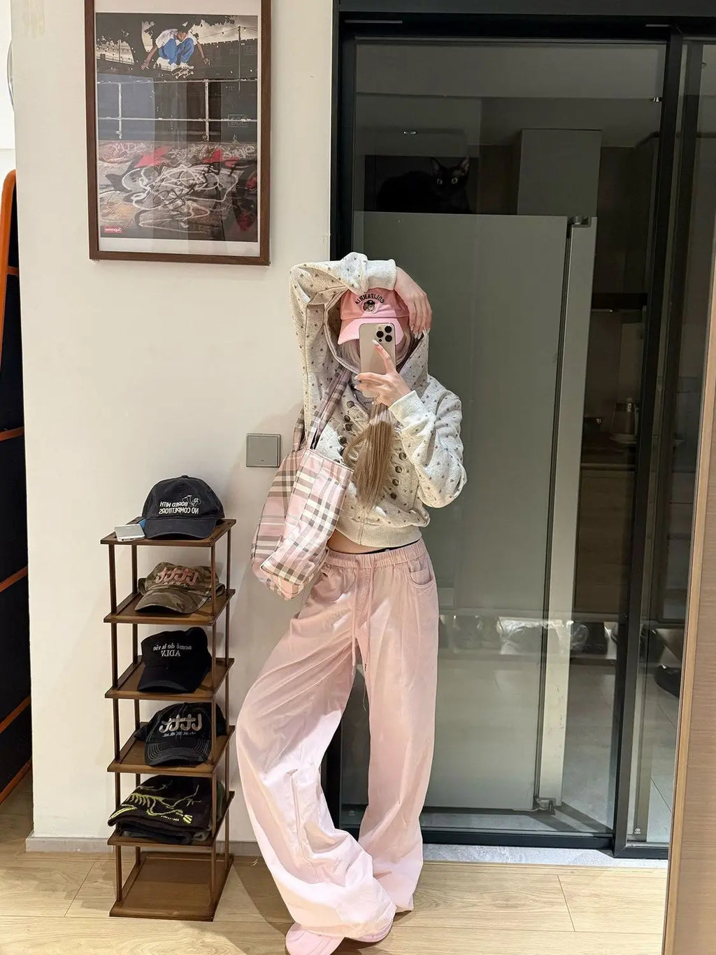 Goth Hoodie Vintage 2000s Harajuku Y2k Women's Sweatshirts Sweet Coat Winter Preppy Hoodies High Street Jacket Fashion Harajuku
