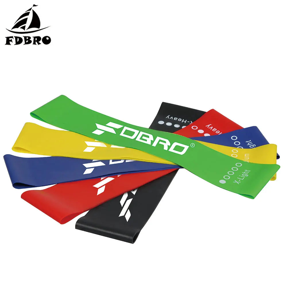 Yoga Resistance Rubber Band Sport Training Elastic Bands Workout Loops Latex Yoga Gym Strength Athletic Fitness Equipment