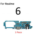 USB Power Charging Charger Dock Port Flex Cable With Microphone Mic For OPPO Realme 8 8s 7 7i 6 6i 5 5i 5s 3i 3 Pro