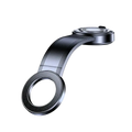 Black magnetic phone camera lens with sleek curved design and metallic finish for 2026 bendable detachable car mount