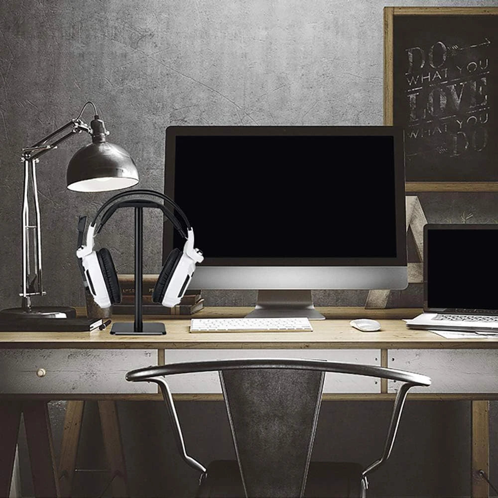 Headphone Stand, Desktop Headset Holder - Desk Earphone Stand, for All Headsets Such as Airpods Max, HyperX Gaming Headp