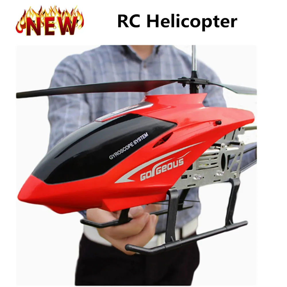 2026 New Remote Control Helicopter 80cm Extra 3.5CH Rc Drone Durable Charging Toy Drone Model UAV Outdoor Aircraft Helicopter