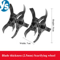 Lawn Mower Accessories Loosening Soil Digging Trenches Weeding Guide Wheel Sharp and Effortless Electric Lawn Mower