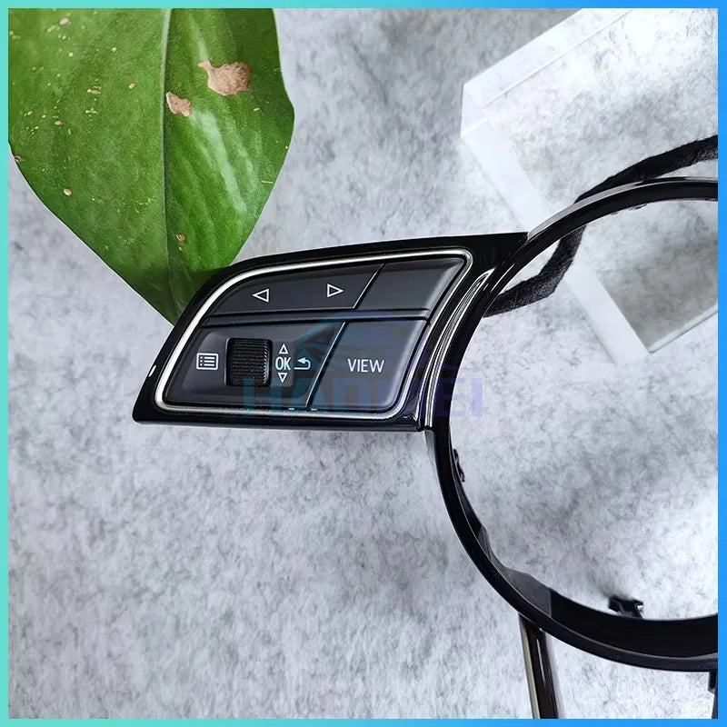 Steering Frame Suitable For Audi A4 B9 A3 8Y, Equipped With Multifunctional Buttons, Steering Wheel Accessories,Car Accessories