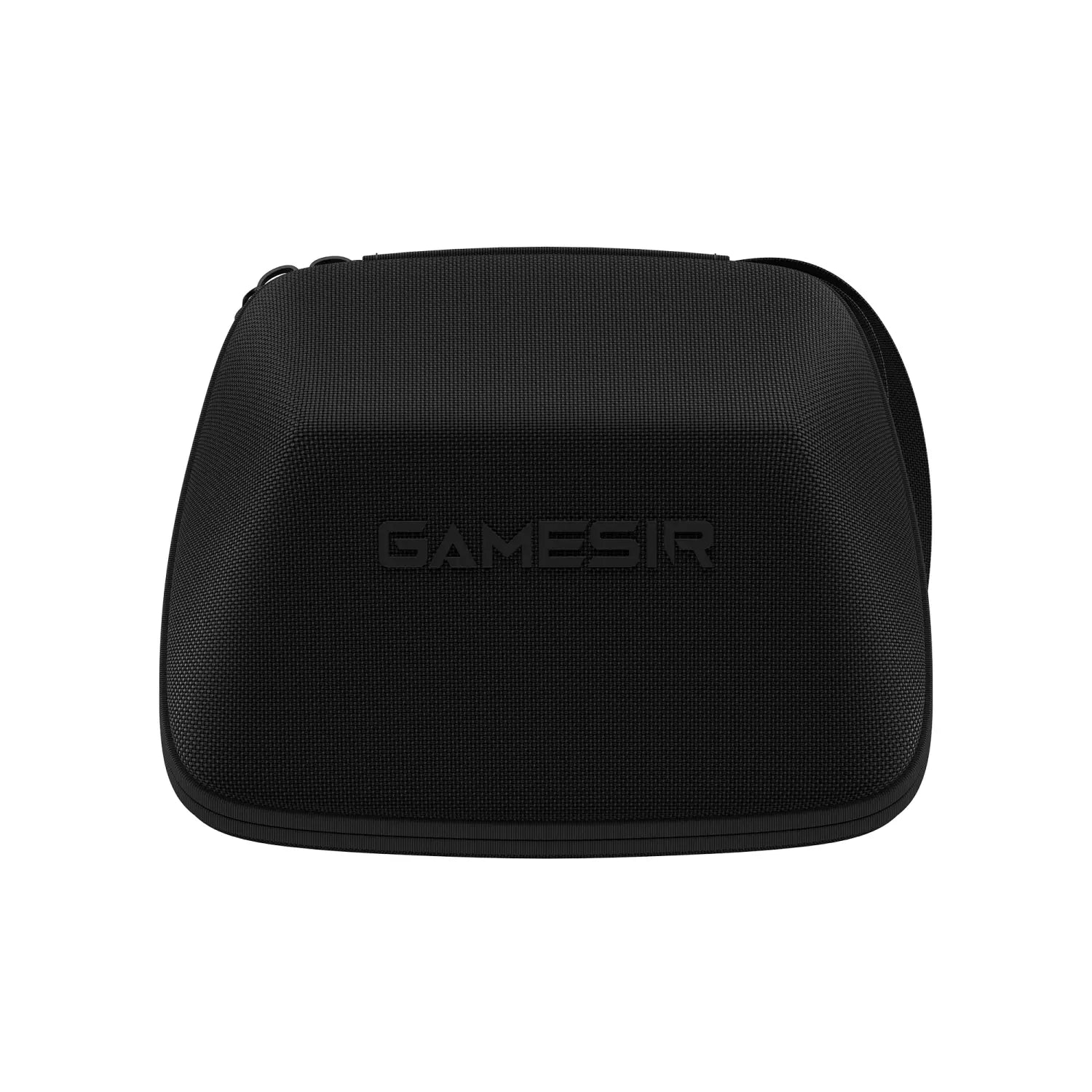 Black textured hard-shell carrying case with gamesir logo embossed on the front for Gamesir G7 magnetic faceplate and accessories kit.