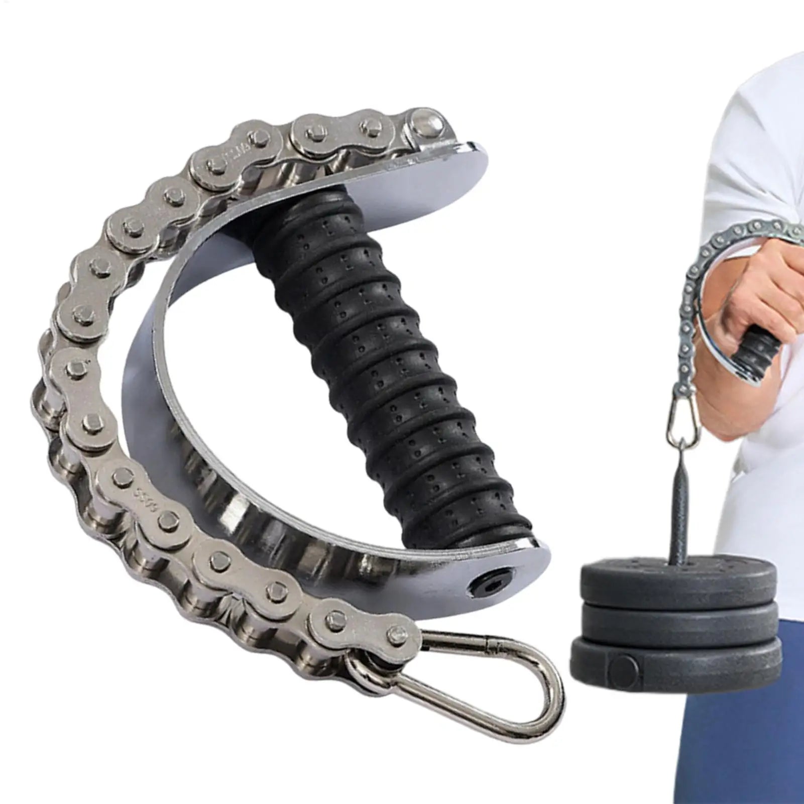 Arm Wrestling Training Equipment Adjustable Heavy-Duty Exerciser Forearm Workout Grip Trainer for Beginners Enthusiasts