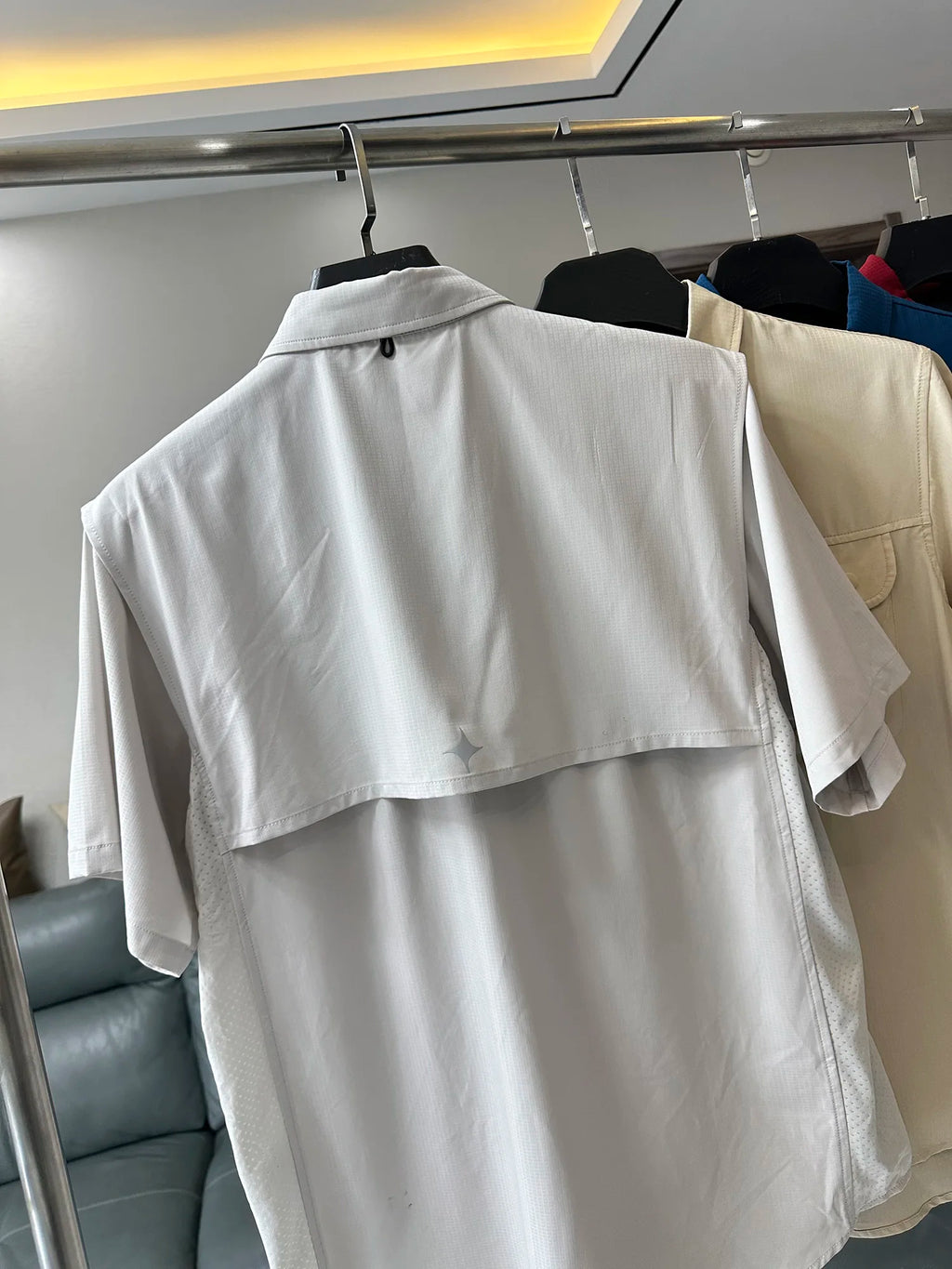 High Performance Men's Short Sleeve Shirt Breathable Tear Resistant Ultra Stretch Outdoor Fashionable Urban Style Quick Dry