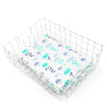 Baby Blanket 2 Layer Bamboo Cotton Newborn Swaddle Soft Bedding Baby Swaddling Bedding