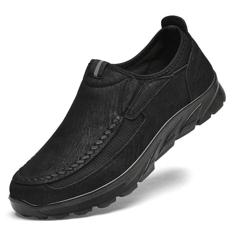 Men Casual Shoes Breathable Loafers Sneakers Fashion Comfortable Flat Handmade Retro Leisure Loafers Shoes Men Shoes