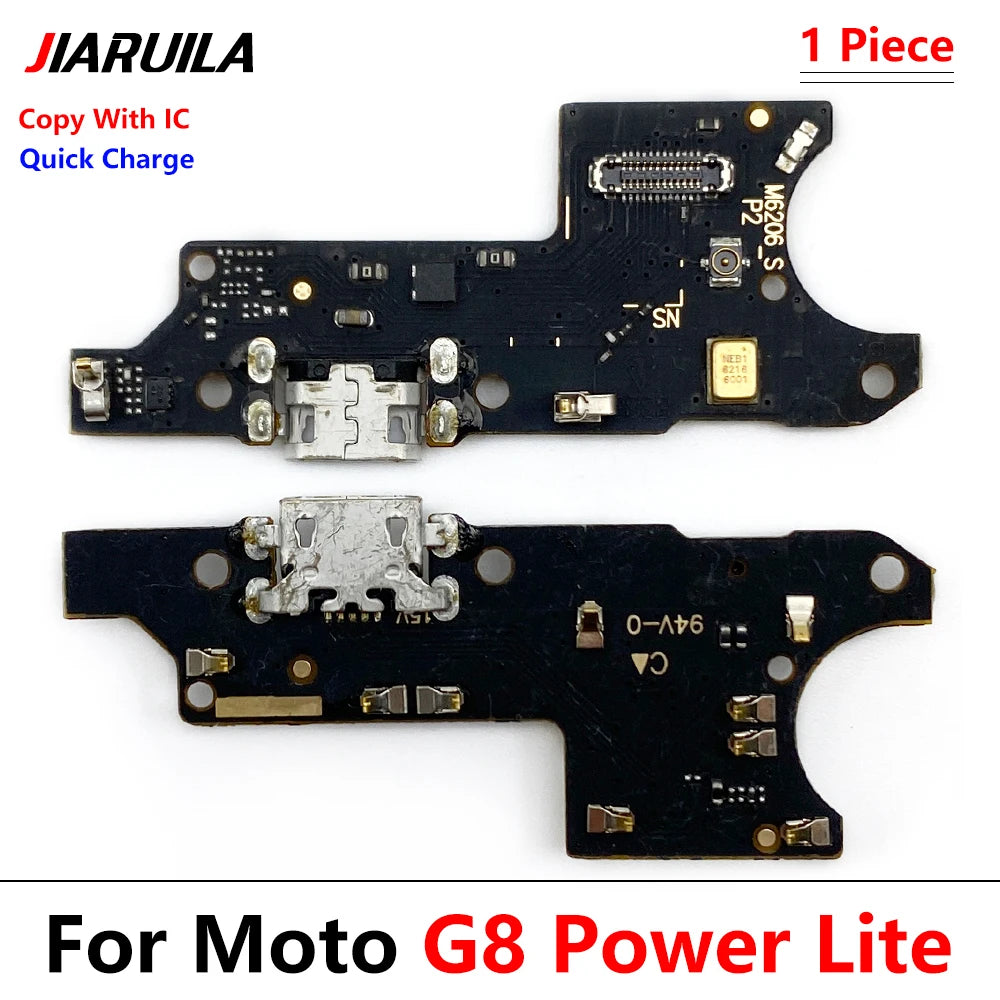 Fast Charger For Moto G9 Power G8 Plus M G7 Power G6 Play USB Dock Charging Dock Port Board With Mic Microphone Flex Cable