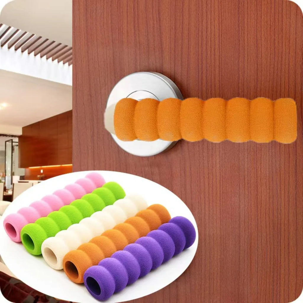 6PCS Thickened Door Handle Cover Anti Collision Protective Shield Safety Guard for Home Furniture Protection Home Accessories