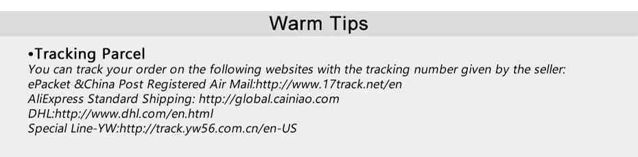 The image displays warm tips for tracking parcels of Maikun men’s woven elastic casual belt, highlighting shipping service instructions.