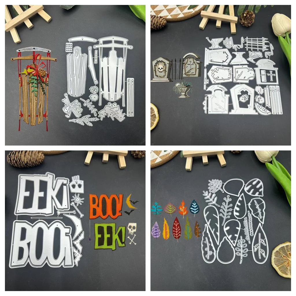 Easter Gravestone Mold Decoration Metal Cutting Dies Stencil For DIY Scrapbooking Album Paper Cards Decorative Crafts Embossing