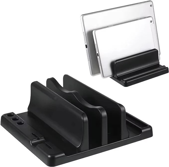 Office ABS  Laptop Stand Vertical Save Desktop Space Easy To Place Computer Accessories Scalable Width Office Desk Storage