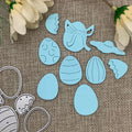 Easter eggs Metal Cutting Dies Stencils For DIY Scrapbooking Decorative Handcraft Die Cutting Template Mold