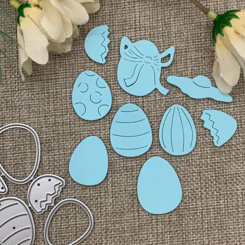 Easter eggs Metal Cutting Dies Stencils For DIY Scrapbooking Decorative Handcraft Die Cutting Template Mold