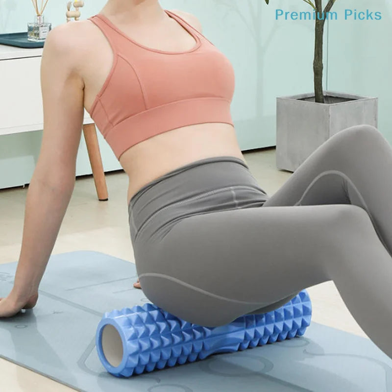 portableYoga Column Roller Fitness Equipment EVA Foam Roller Yoga Pilates Yoga Block Gym Roller