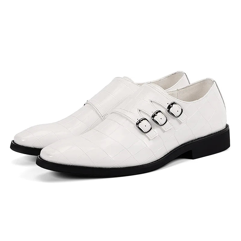 Slip on Dress Shoes Men Oxfords Fashion Business Office Men's Shoes Classic Luxury Leather Male Suits Shoes Italian Wedding Shoe