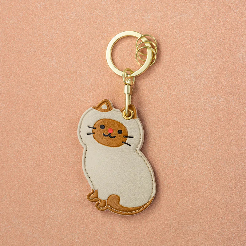 Cute Puppy Keychains Girl Boy Mini Kitty for Car Key Chain Ring Holder Gift Cat Bag Purse Charms Pendant Jewelry Accessories