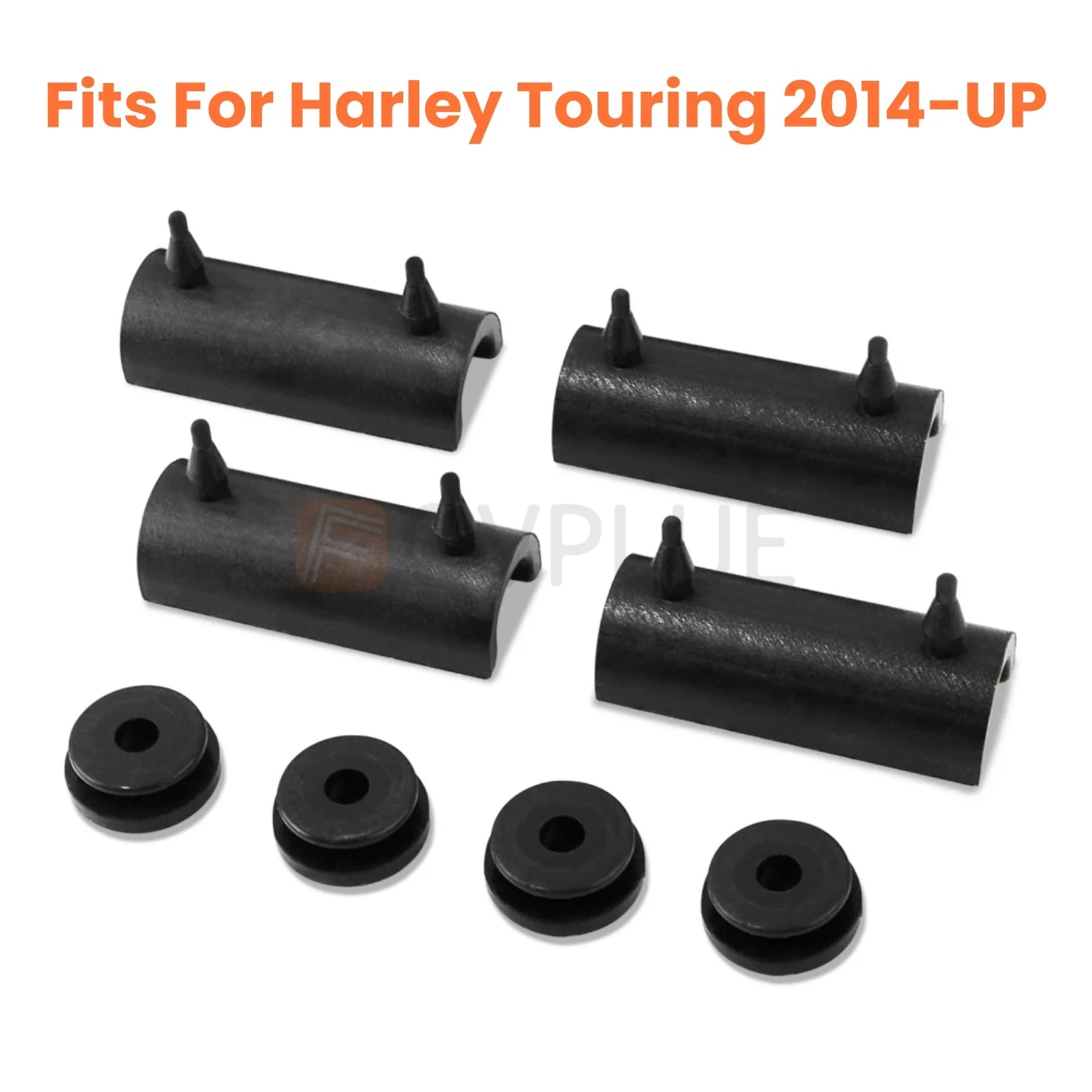 Motorcycle accessories Saddlebag Support Rubber Grommets Cushions Kit For Harley Touring Road King Electra Street Glide 1993-UP