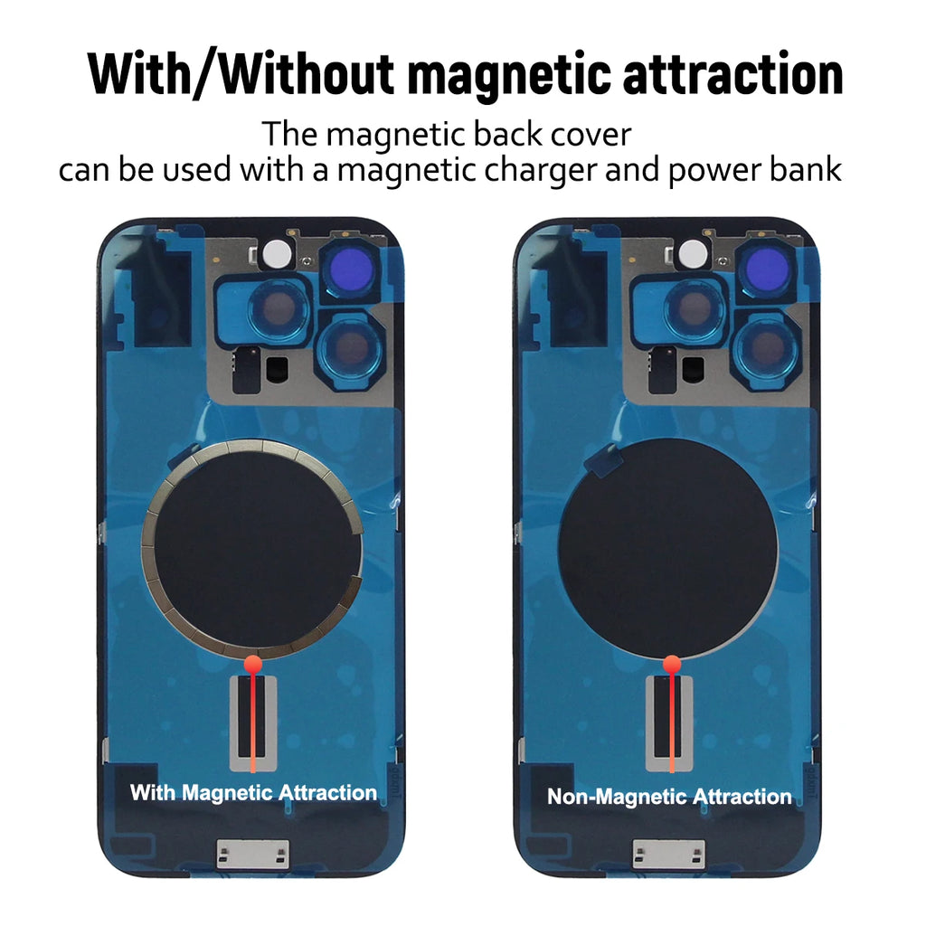 For iPhone 16 Battery Back Cover with Camera Lens Phone Rear Housing Case Replacement Part iPhone 16 Plus Back Cover Glass