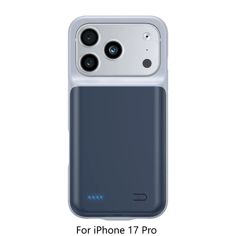 10000mAh Battery Case for Iphone 17 17Air 17Pro 17ProMax Portable Power Bank Charger Cover for IPhone 17/17Air/17Pro /17Pro Max