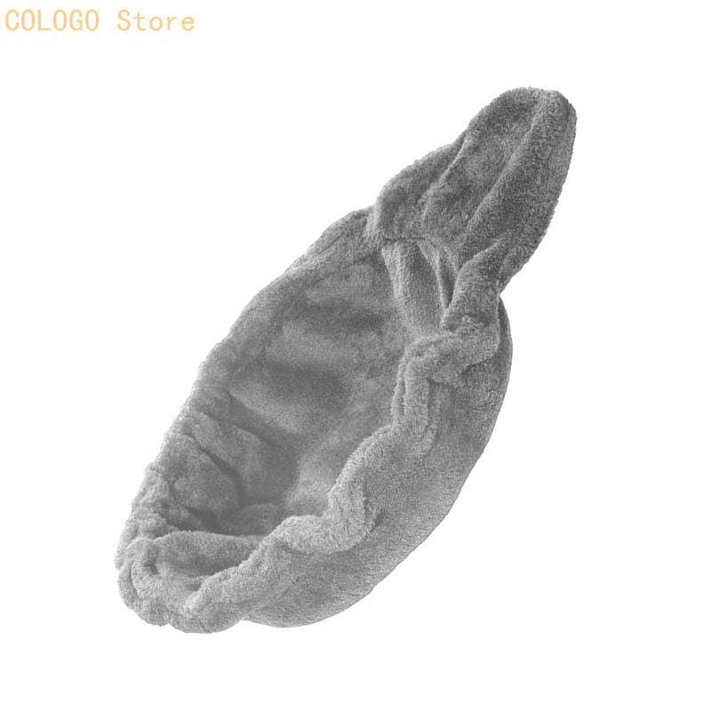 diadema de felpa suave gris con tejido texturizado y borde elástico para un uso cómodo, diseñada para complementar la hamaca de felpa suave para reemplazo de árbol para gatos, que proporciona una zona de descanso desgastada para mascotas.