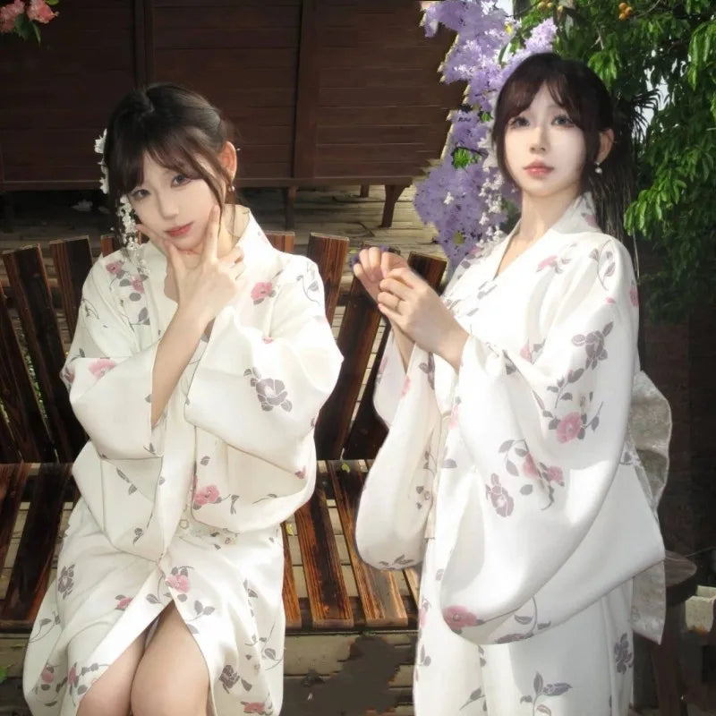 Girl Dress Yukata Women Clothing Fashion Photography Clothes Ethnic Style Stage Japan Kimono Cosplay Performance Costumes