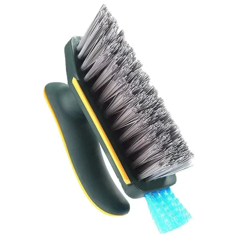 Useful Things for Kitchen Gadgets Cleaning Tools 4-in-1 Tool Dish Soap and Ceramic Tile Floor Brush Bathroom Supplies Tub Home