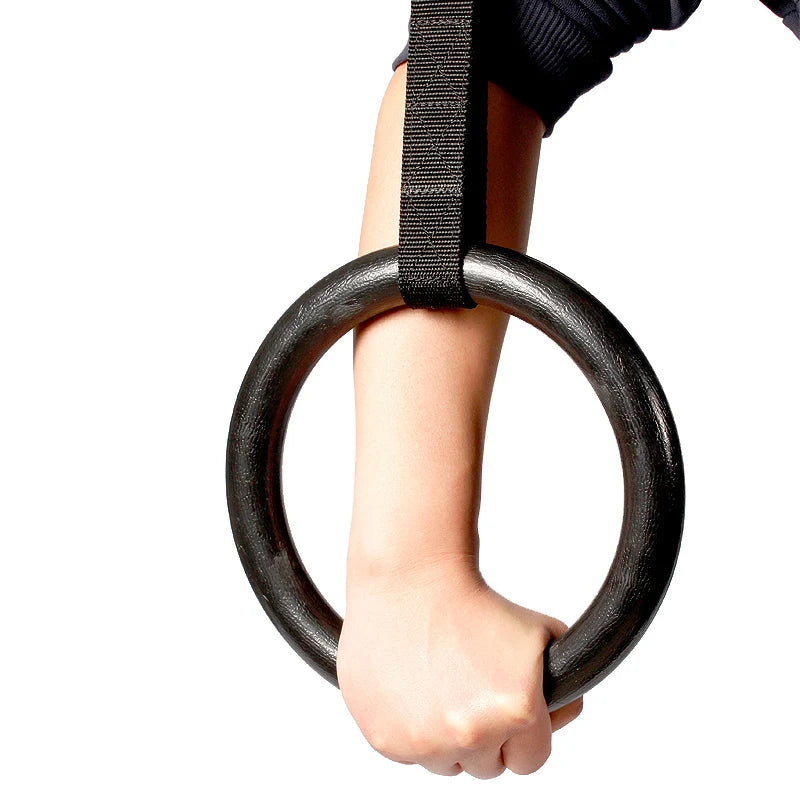 Adjustable Strap for Gym Gymnastic Rings Crossfit Long ABS Buckles Straps Fitness Rings Pull Ups Rope Sports Accessories