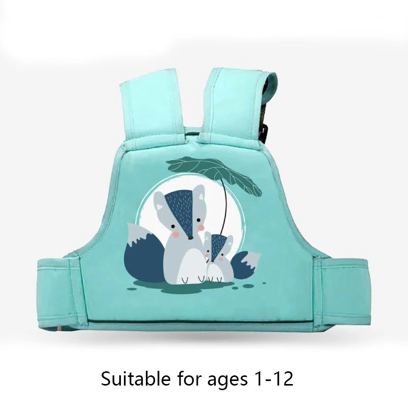 1-12Year Children Electric Motorcycle Safety Harness Adjustable Battery Car Seats Fall Protection Baby Strap Belt Covers