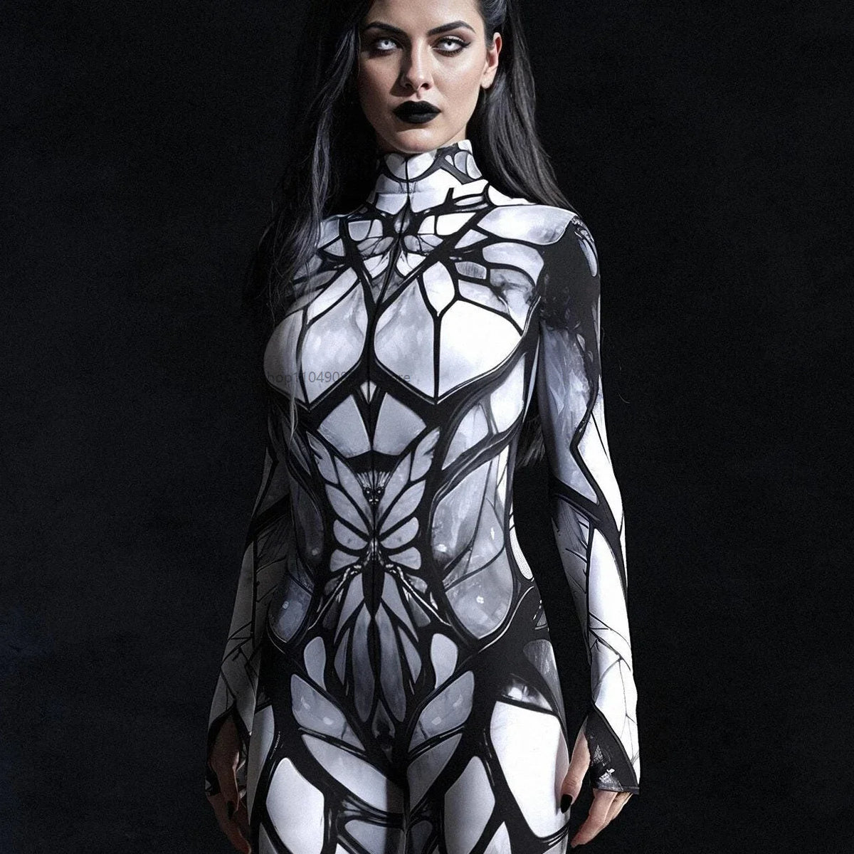 Women Unique Jumpsuit Multicolour Printing Holiday Party Wear Rave Onesie Cosplay Costume Festival  Bodysuits Rompers
