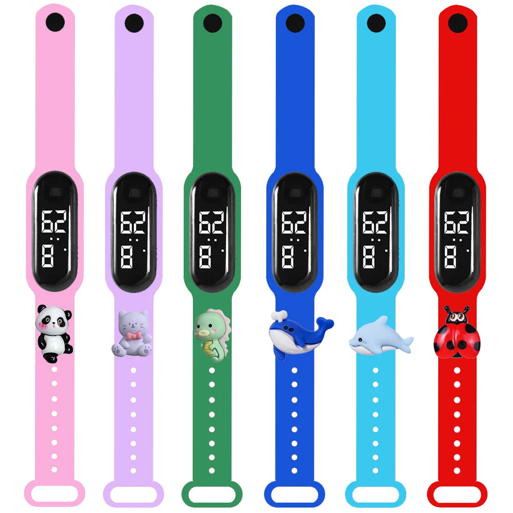 Sports Smart Touch Watch For Kids Birthday Gift Fashion Outdoor Waterproof Kids Watches Boys Girls Led Digital Watches Bracelet