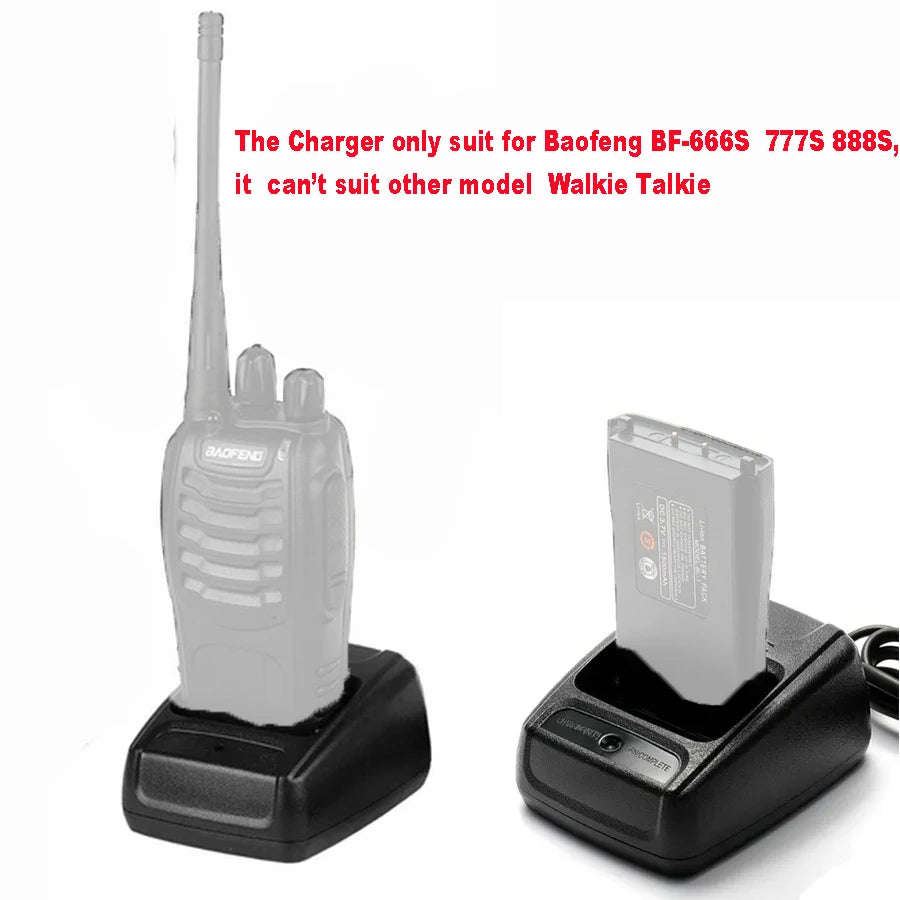 Original EU/US/USB Charger Special Desk Charger for Baofeng BF-888S BF-777S BF-666S Two Way Radio Walkie Talkie USB Charger