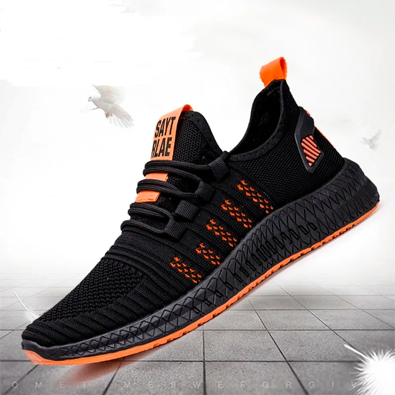 Fashion Sneakers Lightweight Men Casual Shoes Breathable Male Footwear Lace Up Walking Shoe Mens Casual Summer Shoes