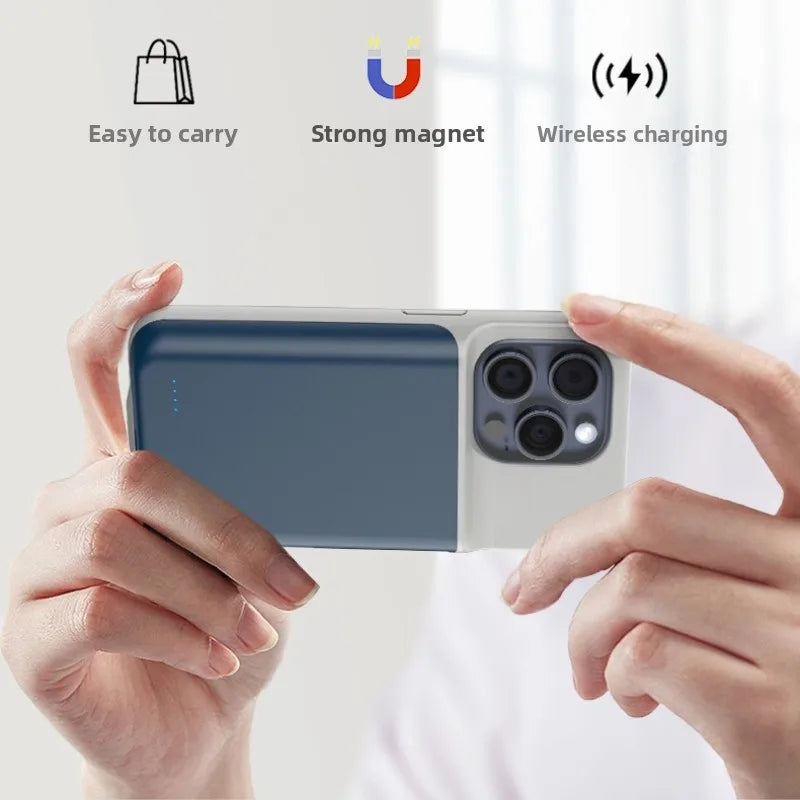 10000mAh Battery Case for Iphone 17 17Air 17Pro 17ProMax Portable Power Bank Charger Cover for IPhone 17/17Air/17Pro /17Pro Max