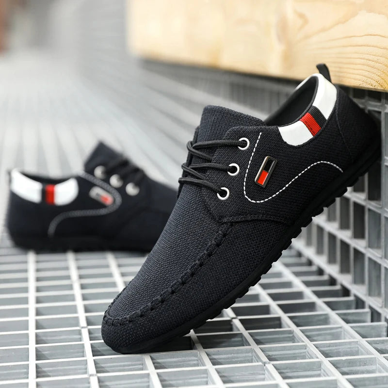 Men's Casual Sneakers, Lightweight, Breathable & Comfortable, Ideal for Daily Commute, Business‑casual Outfits