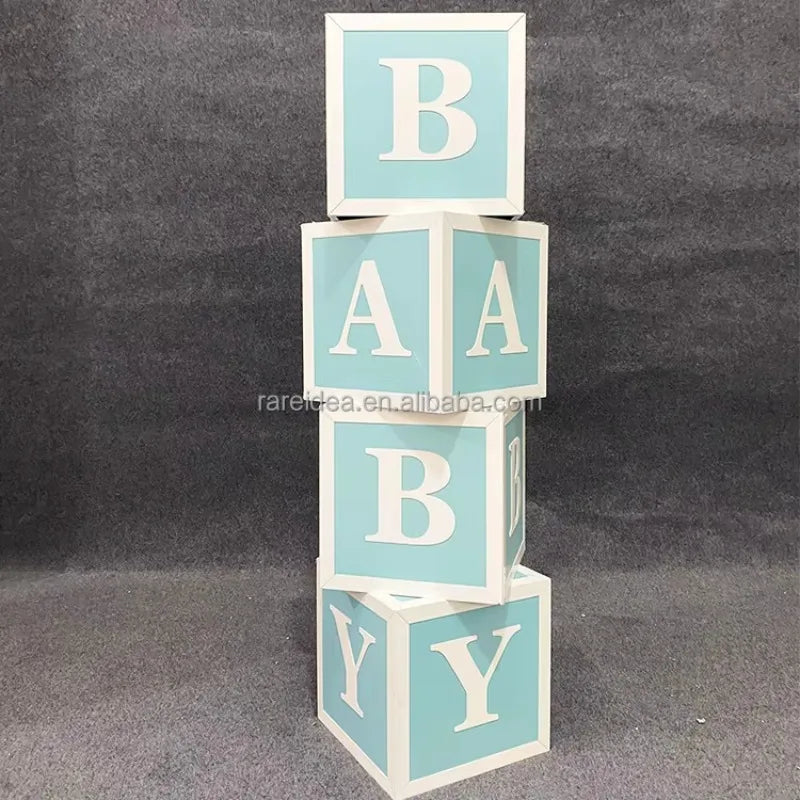 Wedding Events Supplies Party Decoration Supplies Baby Shower Pink  Boxes Props Baby Shower Box Birthday Party Decoration