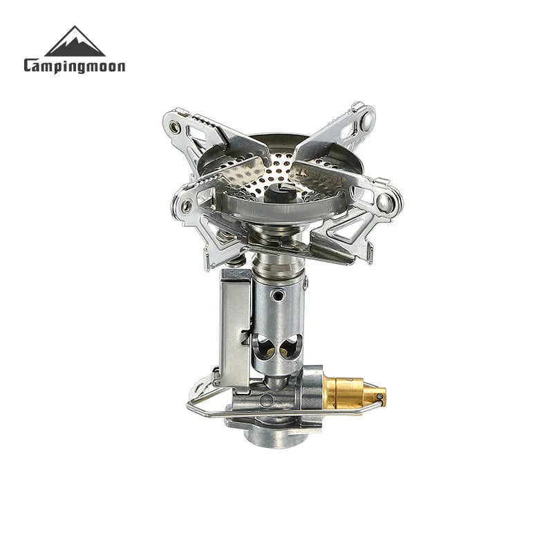 CAMPINGMOON  XD-2F Outdoor Portable Voltage Stabilized Integrated Gas Stove High Power Windproof Hiking Field Stove Cooker