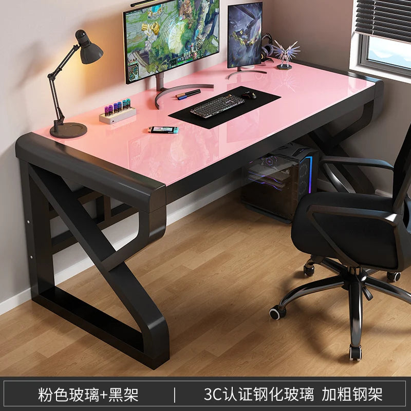 Shelves Modern Office Desk Storage Aesthetic Writing Standing Office Desk Gaming Bedroom Bureaux De Chambre Home Furniture