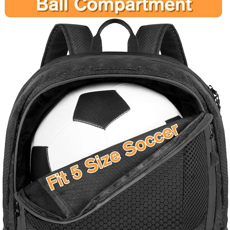 Multi-functional Sports Backpack Soccer Gear Bag with Independent Shoe Compartment Waterproof Outdoor Light Travel Backpacks