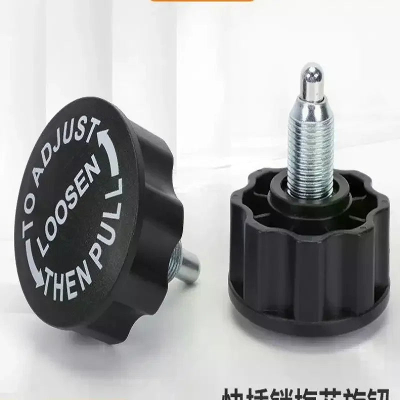 Gym Accessories Ball Type Pull Pin hinge knob Twist diameter 12mm Fitness equipment Car Pull Pin cushions Lift bayonet lock