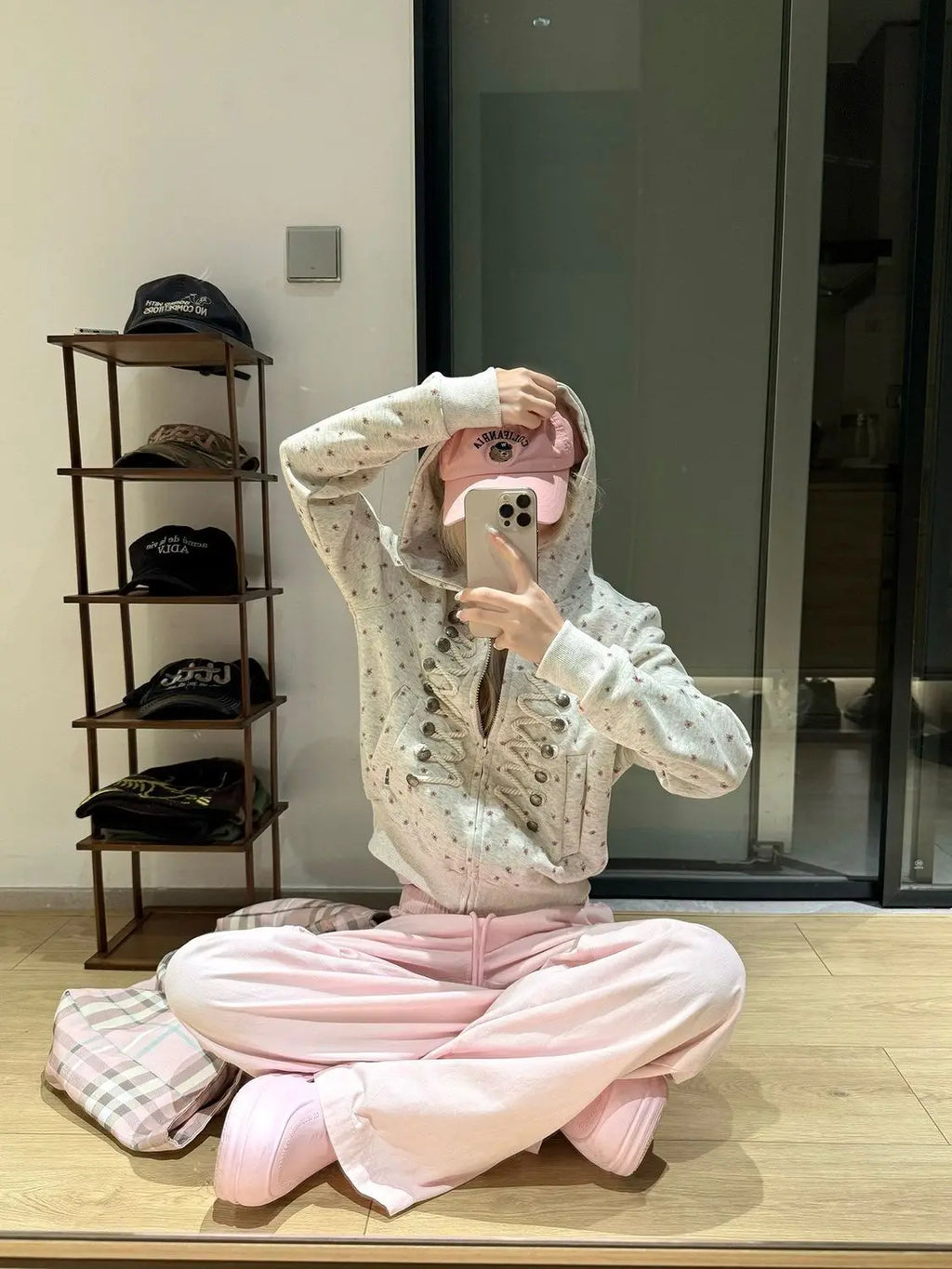 Goth Hoodie Vintage 2000s Harajuku Y2k Women's Sweatshirts Sweet Coat Winter Preppy Hoodies High Street Jacket Fashion Harajuku