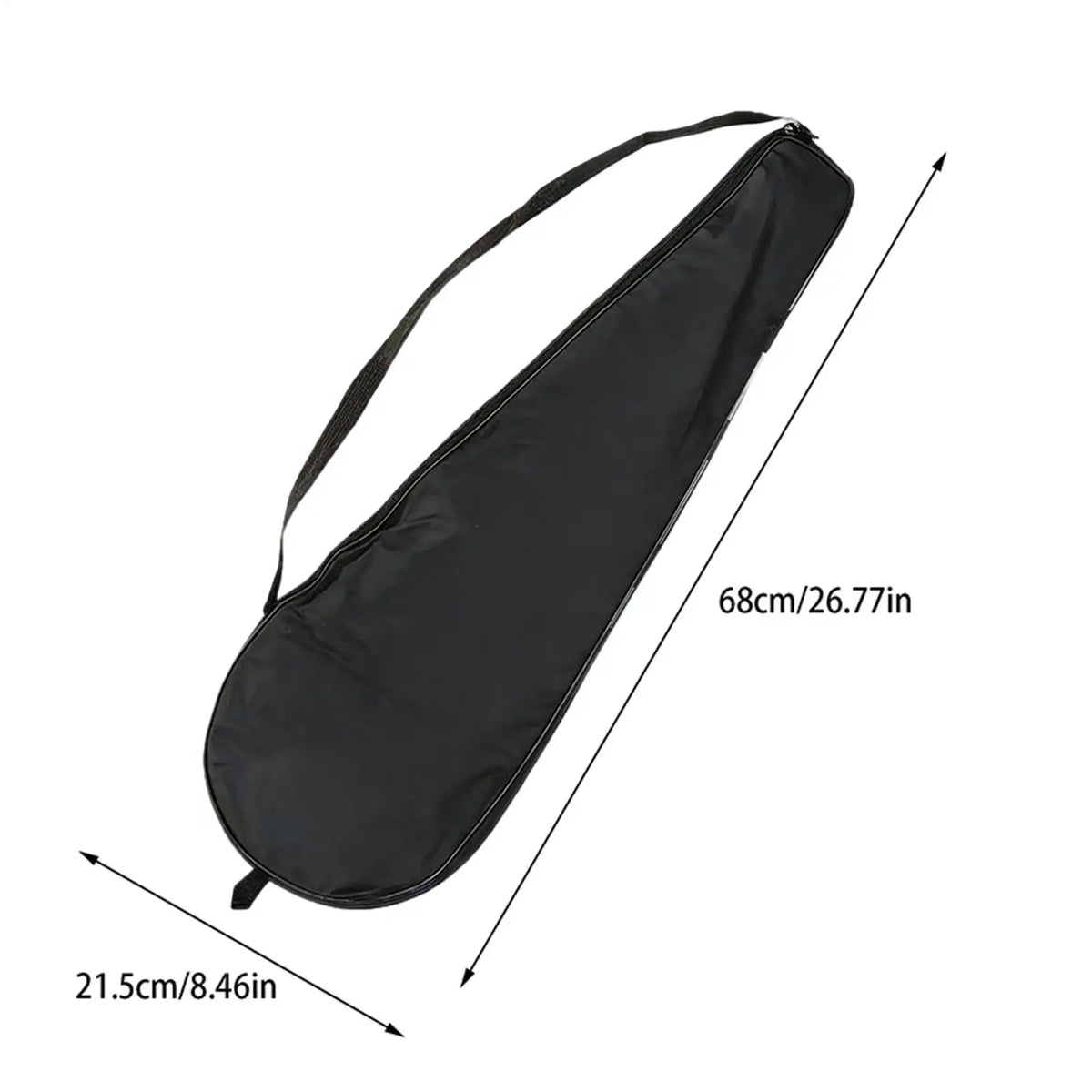 Badminton Bag With Shoulder Strap Lightweight Sports Bag Badminton Racket Cover For Men Women Athlete Youth Players Balls Gear