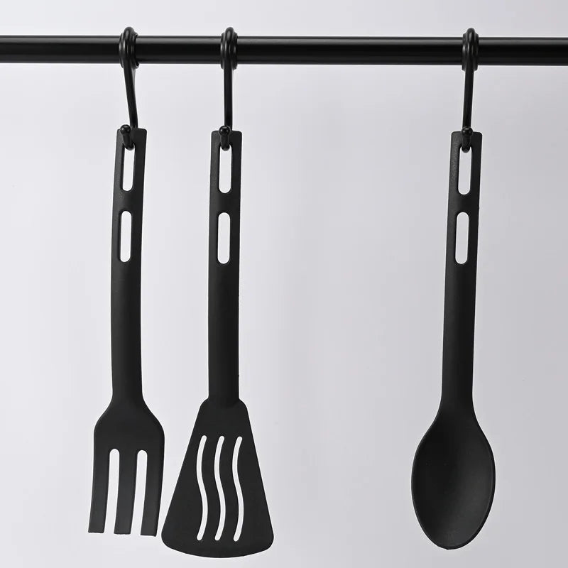 Kitchen Cooking Tools 3Pcs Mini Nylon Kitchen Utensils Set Spoon Fork Cooking Utensils Portable Camping Picnic Tableware Kit