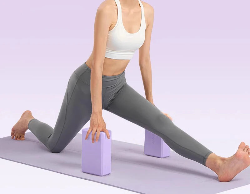 1PC Yoga Building Blocks Cubes Pilates Bricks Reinforcement Mats Sports Supplies Exercise Home Exercise Equipment Fitness