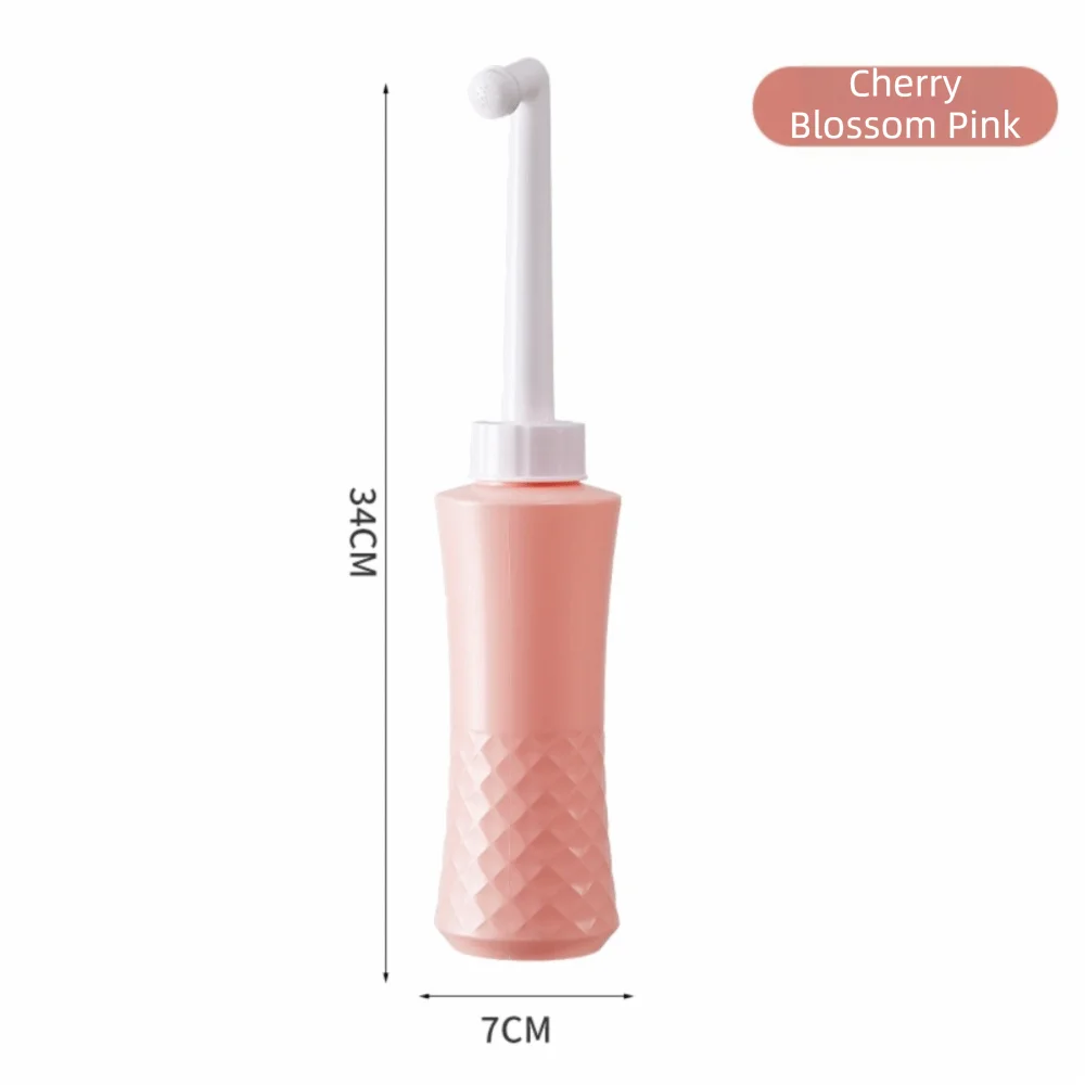 Essentials Easy Squeeze Mom Peri Bottle Portable Angled Nozzle Perineal Bottle Lightweight Female Wash Bottle Feminine Hygiene